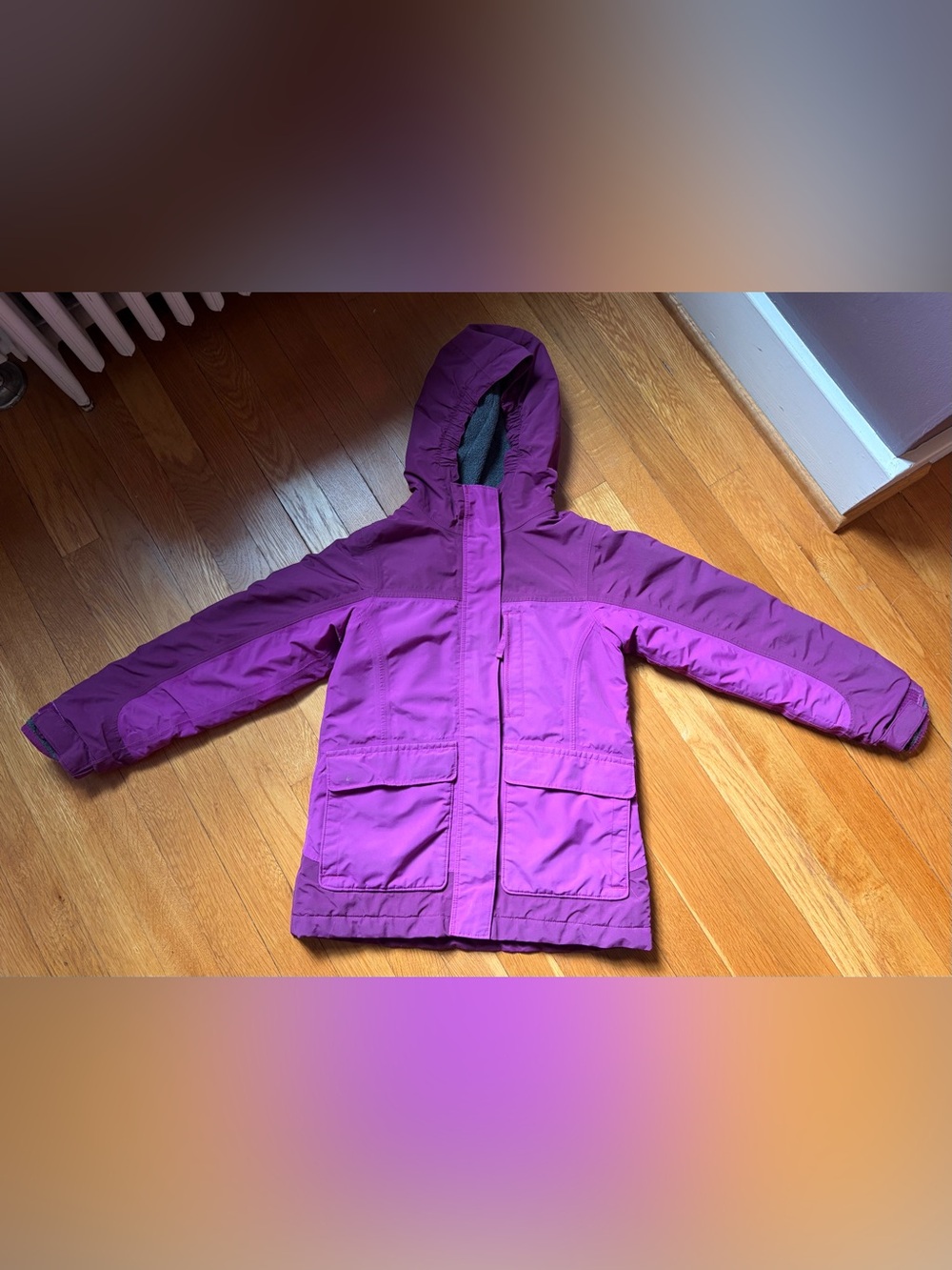 Lands End Kids Squall Parka L 6X-S